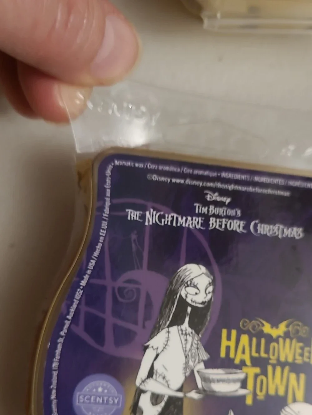Scentsy The Nightmare Before Christmas Jack Skellington Oogie Sally Wax Bar Lot
